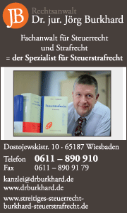 Anwaltskanzlei Dr. jur. Burkhard in Wiesbaden Banner